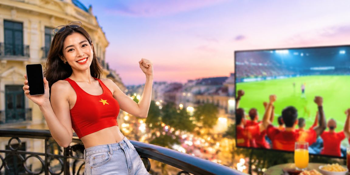 Người chơi tại Hà Nội truy cập casino mobile tại lễ hội đêm